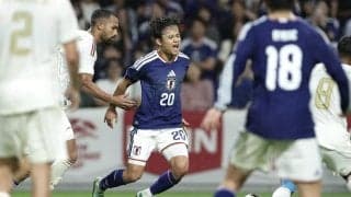 【日本代表】久保建英が逆転PKを呼び込む　いとこ久保凛も同時間帯にアジア大会陸上で予選突破