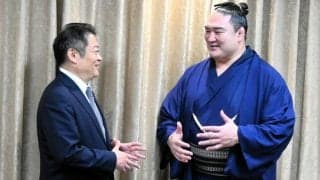 「来場所も勝って幕内復帰決めたい」　甲府出身の竜電関が意欲