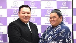 新十両の19歳竜鳳、楽しみは白まわし　音羽山親方も笑顔で「もう買ってこいと言ってます」