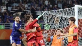 サッカー　日本が死闘の末に決勝進出！ウズベキスタンとのＰＫ戦を制す　１０人目で決着　韓国と激突へ
