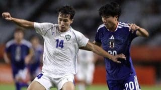 【日本代表】U21　PK戦でウズベキスタンサポーターが大移動の一幕、ゴールの近くから声援