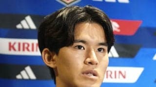 【サッカー日本代表】後藤啓介が描く、2030年ワールドカップへの道筋「今は上田選手が圧倒的な存在ですけど...」