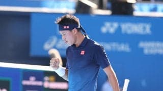 【テニス】錦織圭、現役最後の試合後に妻・山内舞さんと涙の抱擁　19年間のプロ生活に幕
