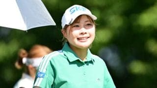 アマチュアの荒木七海が首位発進「ショットがすごく安定していた」