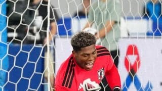 【日本代表】GK鈴木彩艶がキッカーとの駆け引き告白「リズムを狂わせようと」蹴る前に勝負あり
