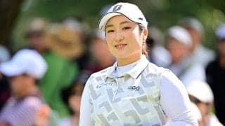 阿部未悠が単独首位、3打差つけ決勝Rへ「一打一打大切に頑張りたい」