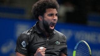 2024年覇者フィスが世界8位ティアフォーを撃破し8強！試合をこなすほど上がるギア「ここからどんどん良くなる」[木下グループジャパンOP]
