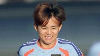 久保建英　福原遥と電撃結婚発表から一夜明け公開練習　左手薬指には指輪「すごく幸せ」　夫として決意「これからは家族のために」