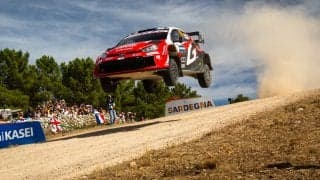 WRCサルディニア：オリバー・ソルベルグが首位に浮上、前日好走のヒョンデ勢は無念の脱落