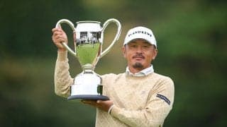 岩田寛「負けたかも…」からシーズン2勝目一番乗り 勝亦悠斗は1打届かず2位