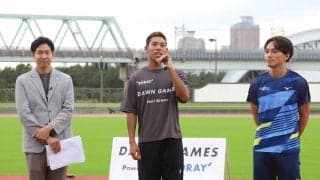 【陸上】サニブラウン「金メダルを取りたい」今季レース未出走も…27年北京世界陸上へ決意