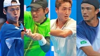  【速報中】坂本怜ら 上海マスターズ日本勢予選1回戦 