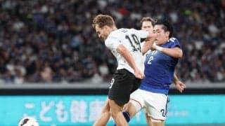 【日本代表】前田大然のパスミスから失点許す　先制直後のカウンター一撃
