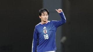 【日本代表】上田綺世、先制ゴールも「もっとチームを楽にさせられた。まだまだ」と満足せず