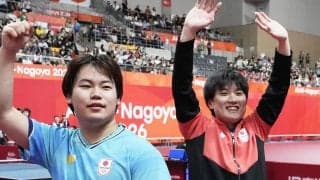 【男子卓球】中国超えの団体金メダルを決めた19歳・松島輝空が世界1位に　張本智和は「黄金時代の再来」へ強い決意