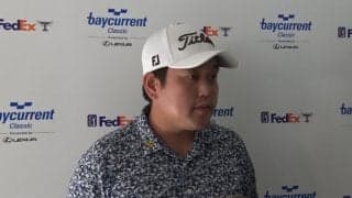 米澤蓮は3アンダー17位発進「今日みたいなプレーをあと3日間できれば」