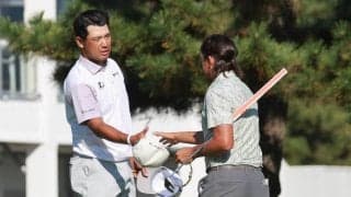 【米男子ゴルフ】松山英樹は８差３０位に後退　米沢蓮が日本勢トップの２０位　トーマスが７位浮上