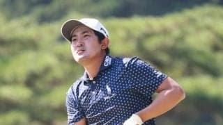【米男子ゴルフ】金谷拓実がバーディー締めで浮上「２人で頑張っていけたら」妻・吉本ここねが初日応援に