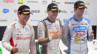 【スーパーフォーミュラ】第９戦決勝　オオムラ・フラガがポール・ツー・フィニッシュ　中嶋悟総監督も感激　「晩ご飯、おいしいものを食べよう」