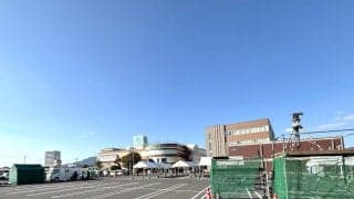 ２日後の出雲駅伝へ準備が着々　日中は２５度超えの汗ばむ陽気　今大会は暑さ対策でスタート時刻が午前９時１０分に変更