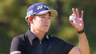 “弾き語り女子”岩井明愛「優勝して車もらいたい」コンディション万全！今季初優勝へ単独トップ浮上