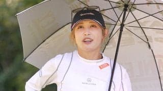 【女子ゴルフ】キンクミ、１打届かず３年連続の予選落ち「悔しい」　腰痛でハーフショット「距離も戻ってきた」