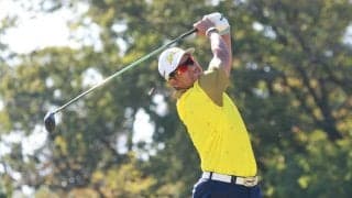 【米男子ゴルフ】松山英樹は５つ伸ばして４差１２位で後半へ　米沢蓮が前半「２９」の猛チャージで上位浮上