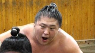 若隆景がぶつかり稽古に参加　７月に緊急手術「リハビリも進んで、出来ることも増えた」九州場所での復帰は未定