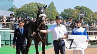 【東京４Ｒ・２歳新馬】ロードアマデウスがスタート後手も５馬身差の完勝　横山和生騎手「今日はよく勝ちました」