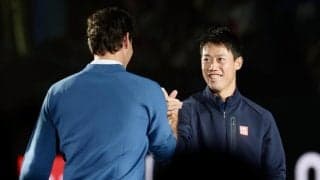 引退した錦織圭の足跡をたたえるイベント開催、来日したフェデラー登場「彼のキャリア、レガシーを祝えてうれしい」【テニス】