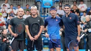 【テニス】錦織圭さん、感無量「最高の一日でした」フェデラー氏、国枝氏から贈る言葉  ９０００人ファンが見届ける中で…有明コロシアムで引退記念イベント