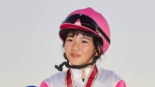 トウカイの勝負服　１１歳の笠松渚さんがジョッキーベイビーズ優勝「勝ててとてもうれしいです」今村聖奈騎手が憧れ
