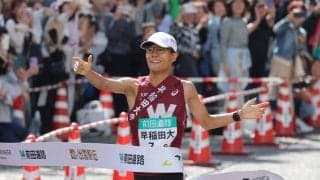 【出雲駅伝】早大大会新で１６年ぶりＶ「令和の三羽ガラス」本田桜二郎、新妻遼己が首位奪取　“名探偵”工藤慎作がおなじみポーズでゴール　ＯＢ瀬古さん「３冠へ弾み」
