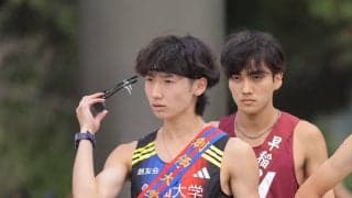 【出雲駅伝】箱根から連続１区起用の早大・吉倉ナヤブ直希　中大のけん制には「想定内」粘りの走りで１６年ぶりＶ貢献