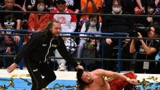 【新日本】ケニー・オメガ電撃襲来、ＩＷＧＰ王座防衛の辻陽太をＫＯ→挑戦表明「ツジが失礼で正直ショック」１１・３広島で３ＷＡＹ戦を提案「棚橋社長とゆっくり話す」