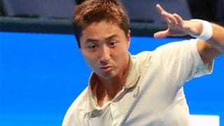  望月慎太郎 シード破り初戦突破 