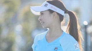 【テニス】園田彩乃、半袖＆短パン姿で問いかけ「パッツパツ」「健康的でめちゃくちゃかわいい」