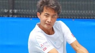  松岡隼 ストレート負けで初戦敗退 