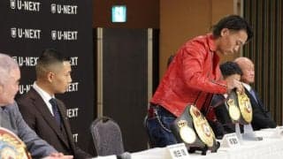 騒然！剥奪された前王者・堤聖也が異例のベルト持参「僕は認めたらダメ」３年ぶり再戦決定の王者・増田陸は挑発「（堤は）少しくたびれた」１１・２９トリプル世界戦発表