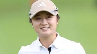 渋野日向子と２人で見つめる視線の先にいたのは・・・　森田遥が米男子ゴルフ観戦を報告「ひなこちゃん、１日ありがとう～♡」