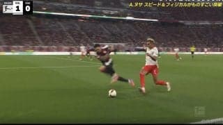 「吹き飛ばした！」“ノルウェーのネイマール”、爆速スプリント→“強烈ショルダータックル”炸裂「強すぎる」「めっちゃ速いな」強靭フィジカルからの“ド迫力アシスト”