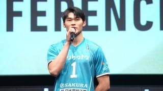 SVグロースを引っ張るクボタ　燃えるミドルブロッカー加藤亞夢