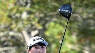 15歳の山下萌寧が史上９人目のアマ優勝へ４打差12位「本当にびっくり」　国内女子下部第２日