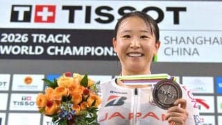 【自転車トラック】東京五輪メダリストの梶原悠未がエリミネーションで銀メダル！　世界選手権で表彰台返り咲き