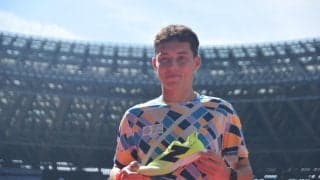 【陸上】男子800Mのクレイ・アーロン竜波「自分も負けずに」米国拠点は継続、落合晃に対抗心