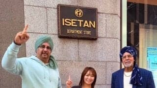 “インドの狂虎”タイガー・ジェット・シン、猪木さん「襲撃」伝説の「新宿伊勢丹前」でＳａｒｅｅｅと遭遇…太陽神にエール「闘いの魂を大切に頑張って広げてください」
