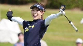 都玲華が２日連続68で上位争い　緊急地震速報に恐怖、馬場咲希と抱き合い「怖かったです」