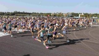【箱根予選会】１５Ｋは専大が首位、東洋大が２位キープ　日体大は１０位に浮上も１１位の法大と３秒差