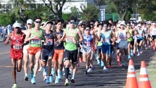 【箱根駅伝予選会】東洋大にアクシデント発生か「心配ですね」２年生選手が給水地点で転倒