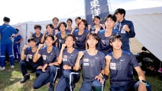 【箱根予選会】２１年ぶり参戦の東洋大がトップ通過　箱根へ復活を期す　薄根大河主将「本戦の目標は３位」